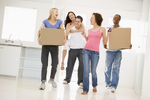 Removal van service for home moves in Finchley