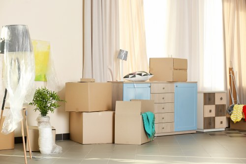 Local furniture removals team working in Finchley with a residential move