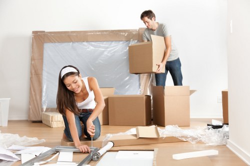 Removal team planning a move in Finchley with local access considerations