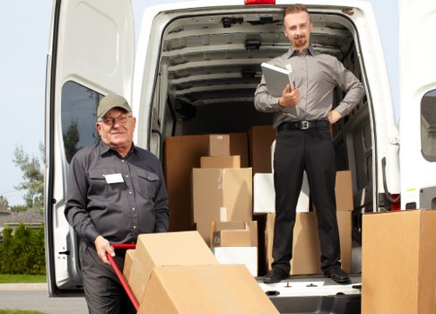 Protective wrapping and lifting equipment used for piano removals