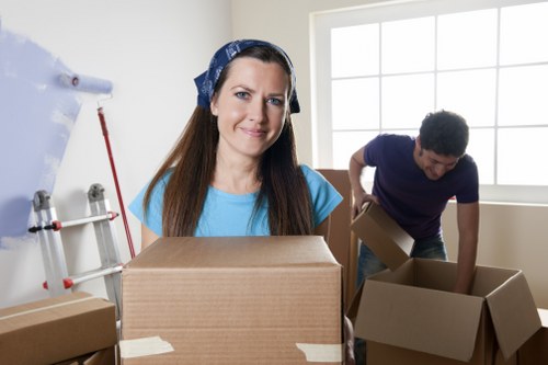 Packing and moving support for a Finchley property