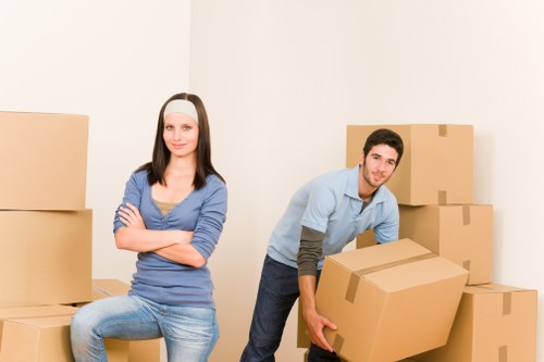 Student removals service helping with boxes and furniture in Finchley