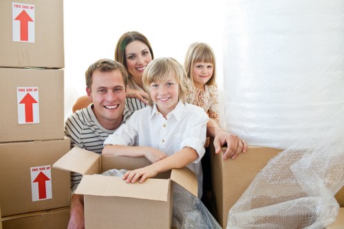 Prepared moving boxes and packaging supplies for Finchley residents and businesses