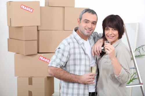 Risk assessment in progress during a house move